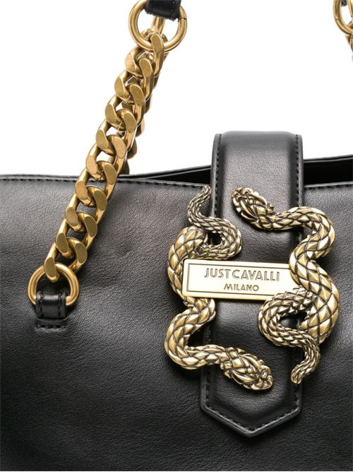 borsa donna a mano nera JUST CAVALLI | 79RA4BA5ZSA89899